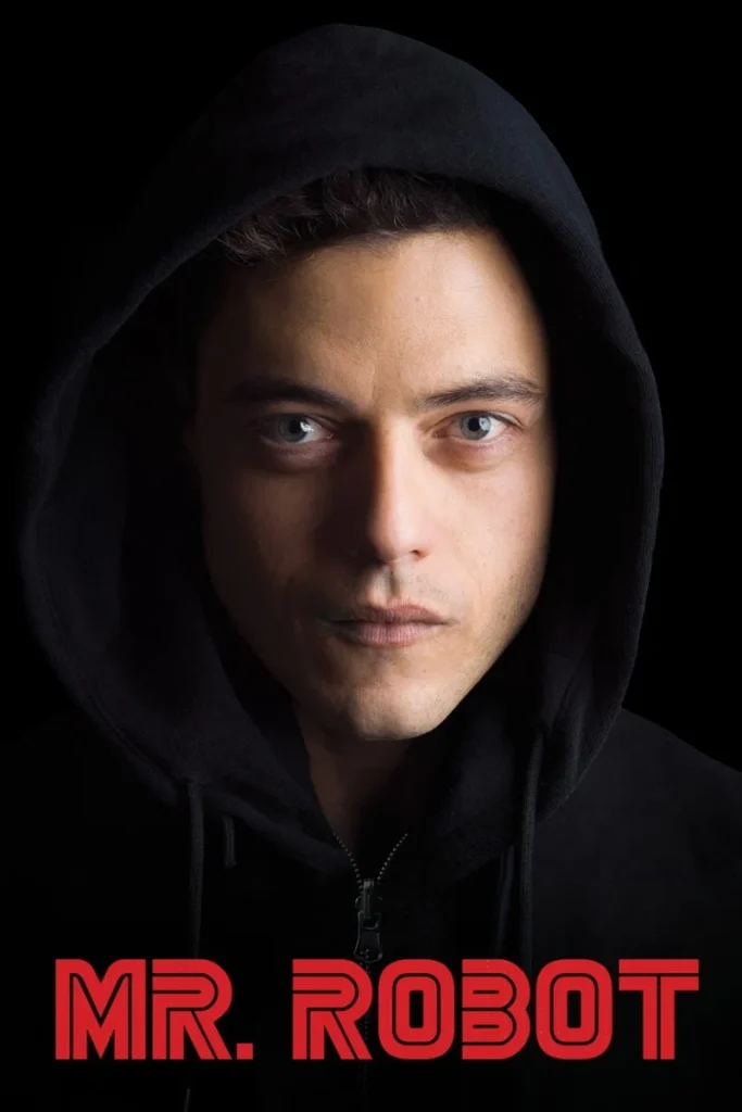 Affisch för den psykologiska thrillern Mr. Robot
